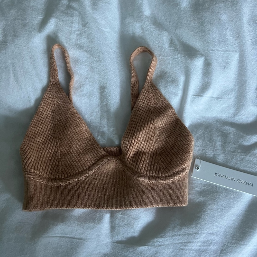 Jonathan Simkhai knit bralette